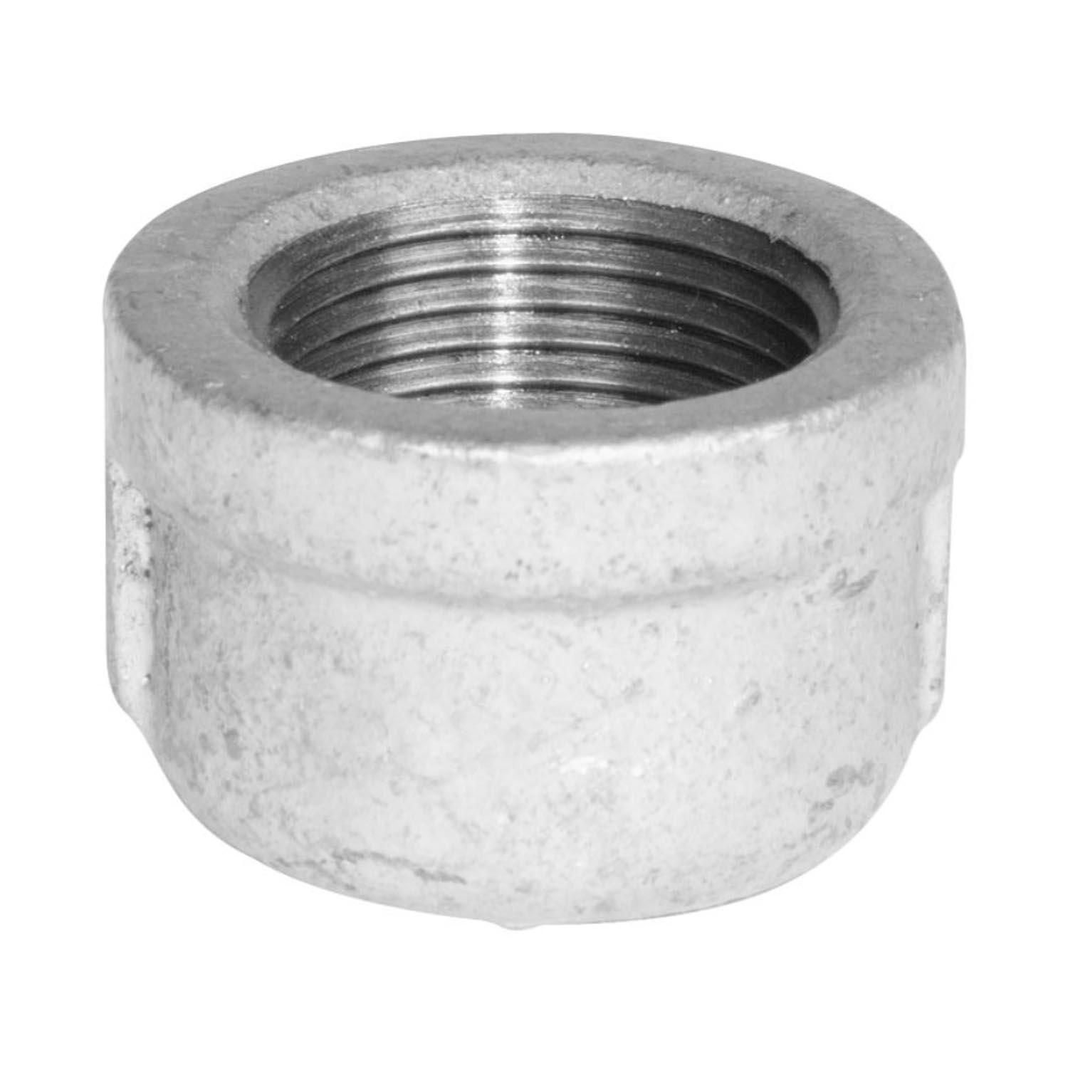 3/8" Galvanized Malleable Iron Cap