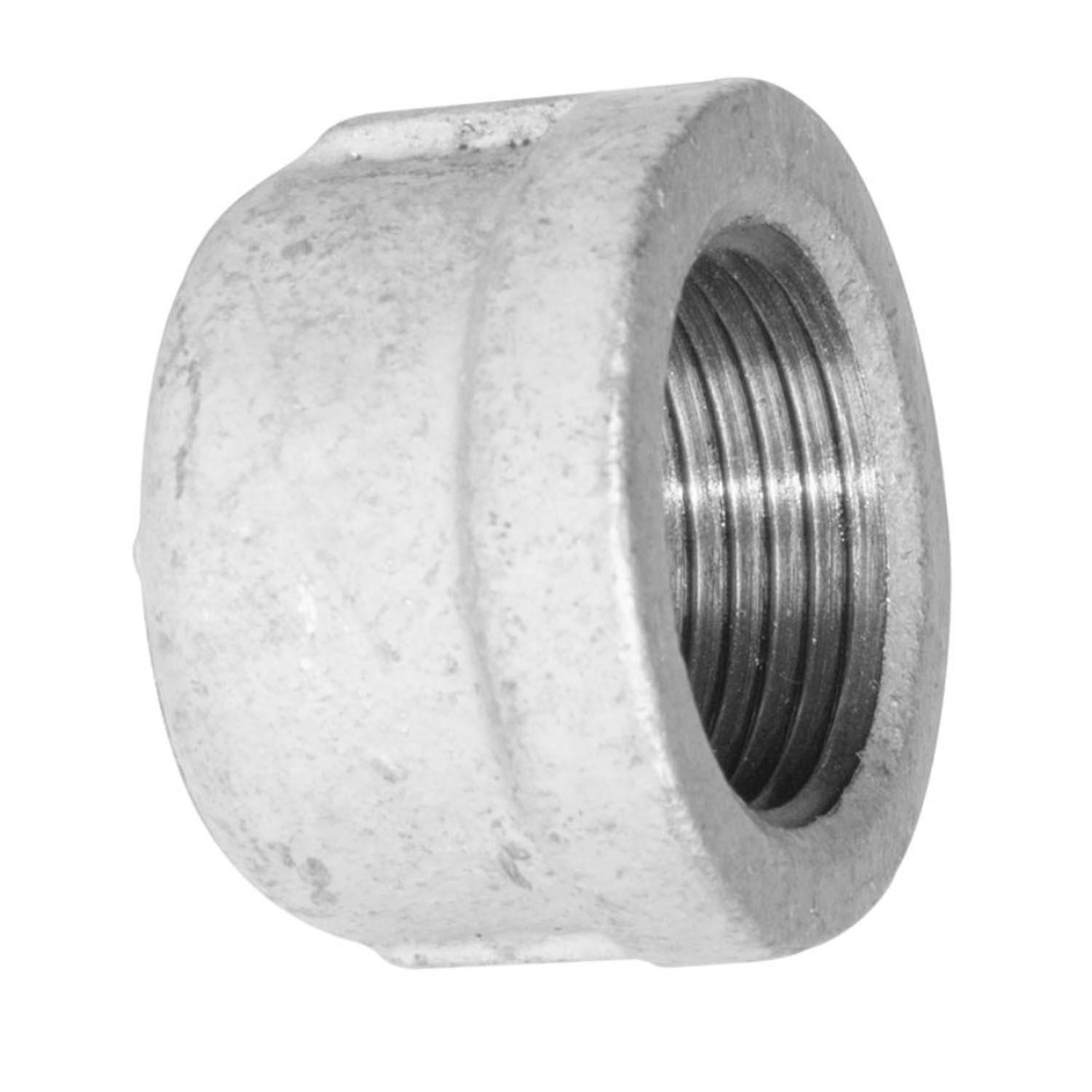 3/4" Galvanized Malleable Iron Cap