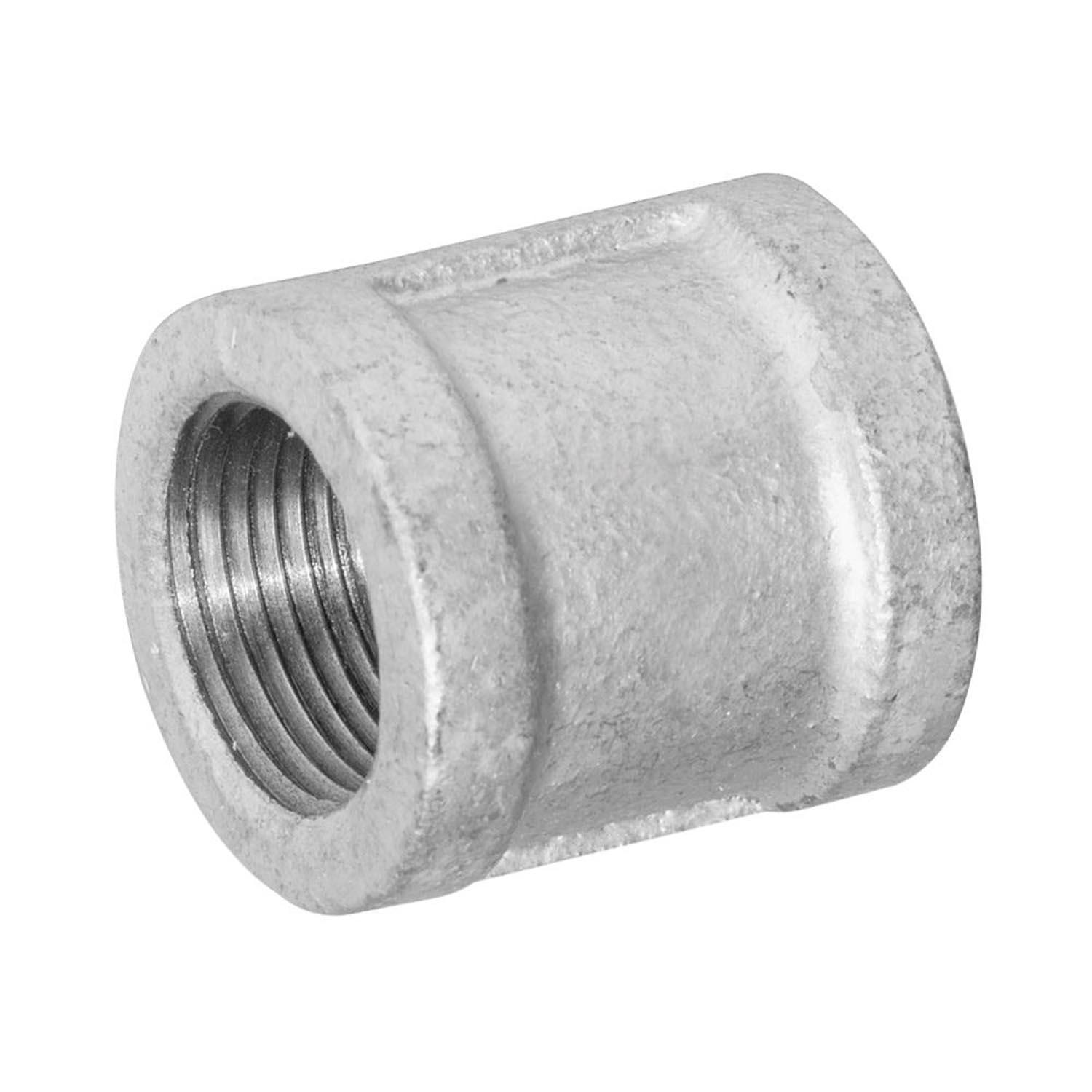 1/4" Galvanized Malleable Iron Coupling
