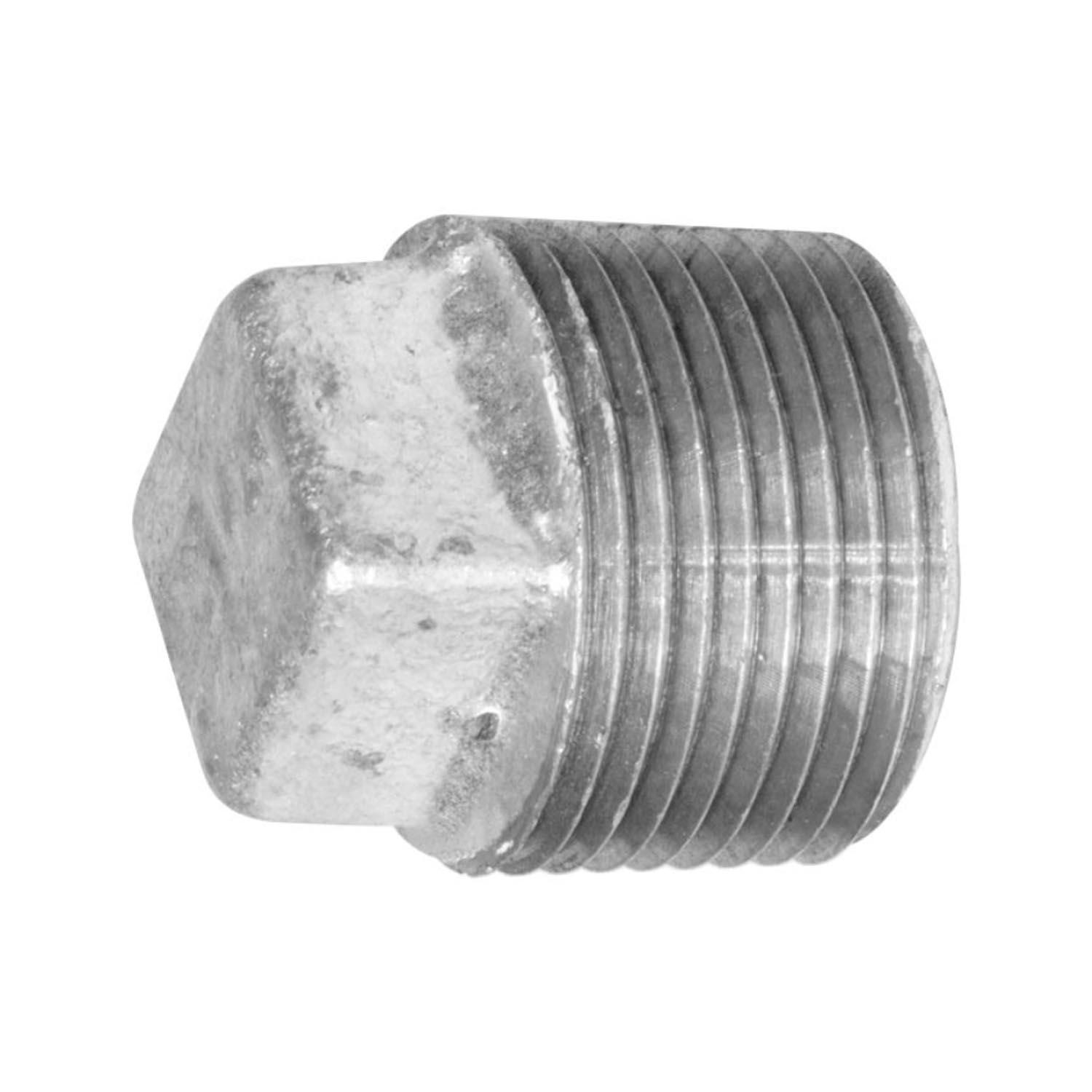 3/4" Malleable Iron Plug Galvanized