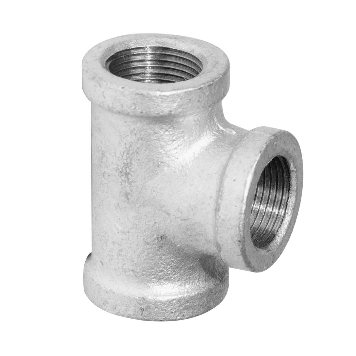3/4" Galvanized Malleable Iron Tee