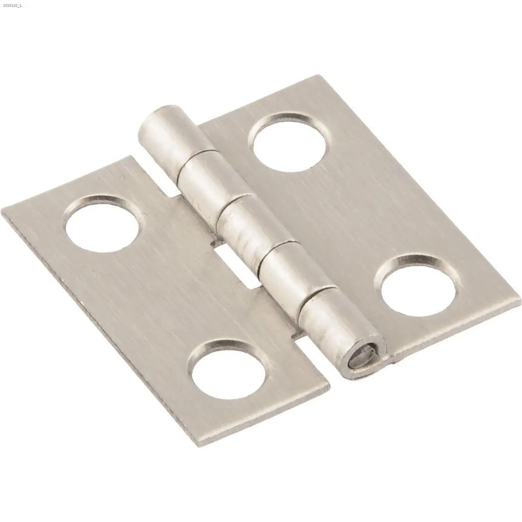 1\" Stainless Steel Full-Mortise Residential Door Butt Hinge