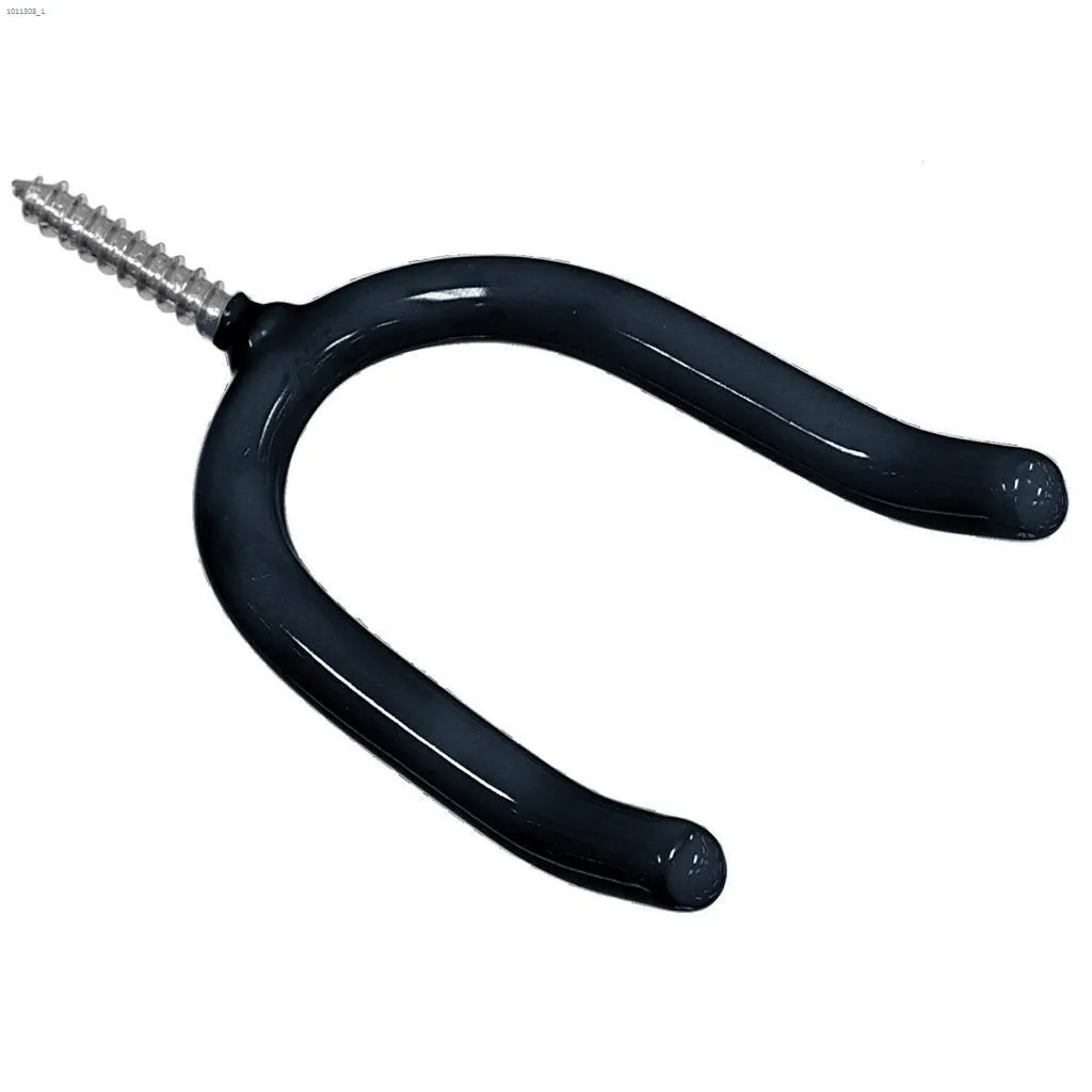 Black Vinyl Coated Tool Screw Hook