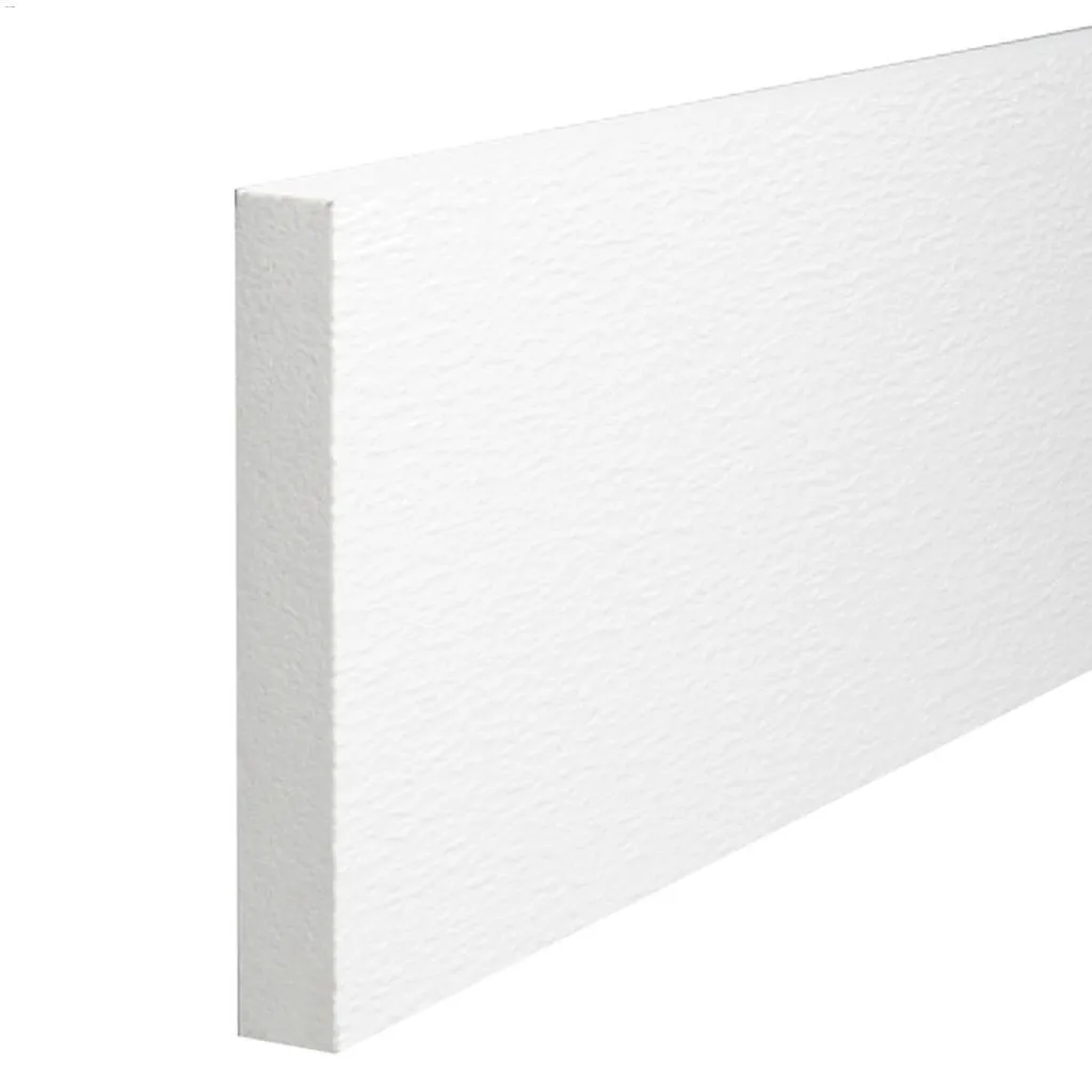 PlyGem 1\" x 4\" x 18' White Trim Board