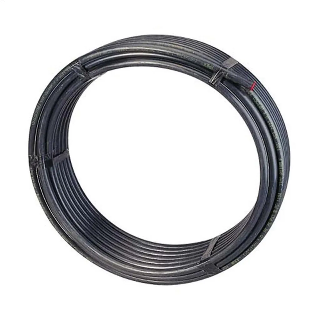 1-1\/2\" x 900' 75 PSI Black Polyethylene Pipe