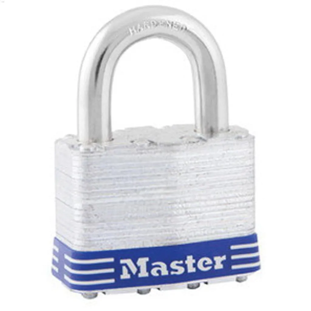 2\" Laminated Steel Body Keyed Different Pin Tumbler Padlock