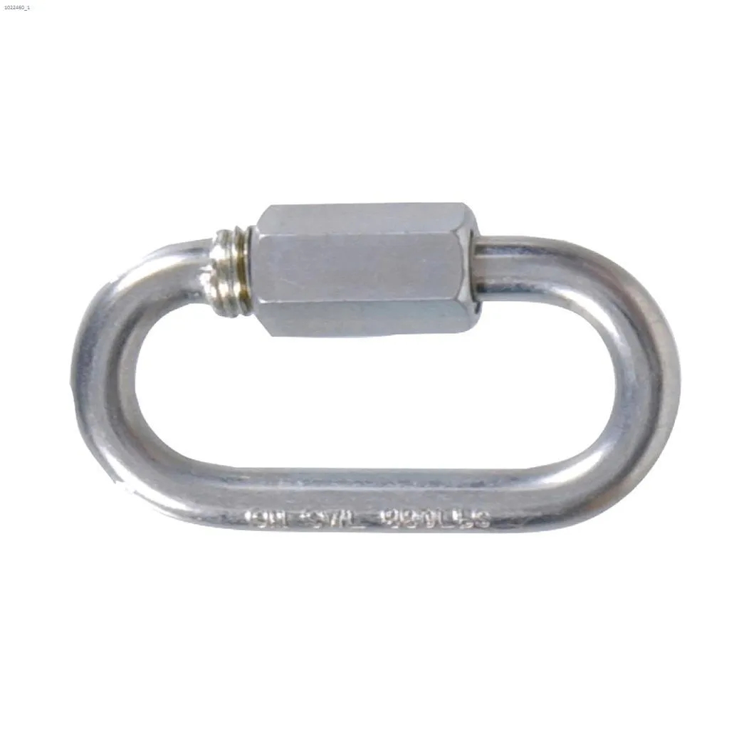 1\/4\" x 2-1\/4\" Zinc Plated Quick Link