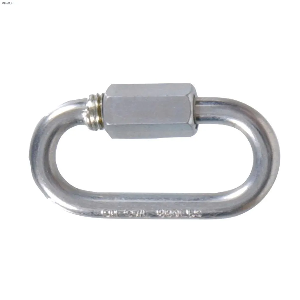 1\/2\" x 3-1\/2\" Zinc Plated Quick Link
