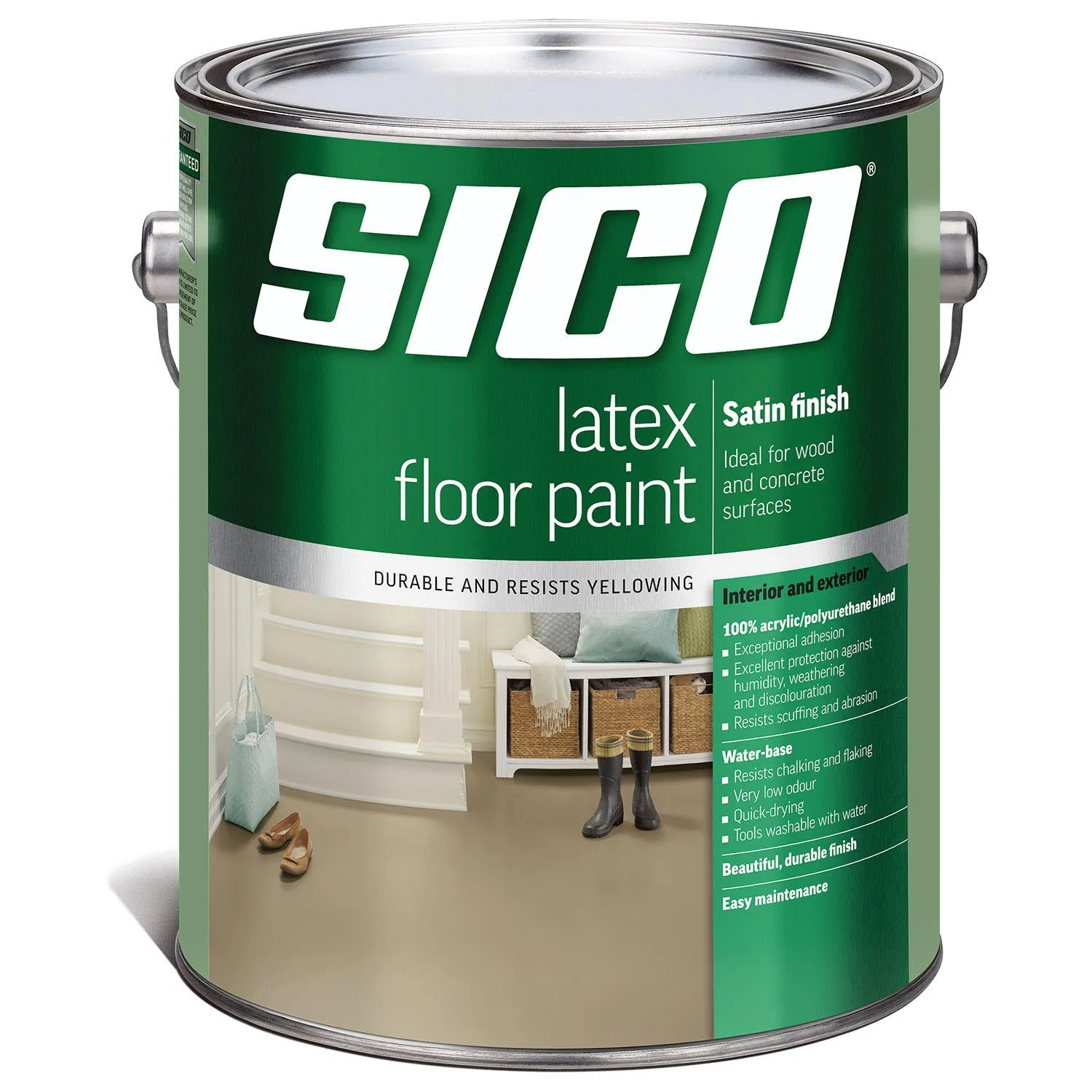 1 L Interior & Exterior Latex Floor Paint