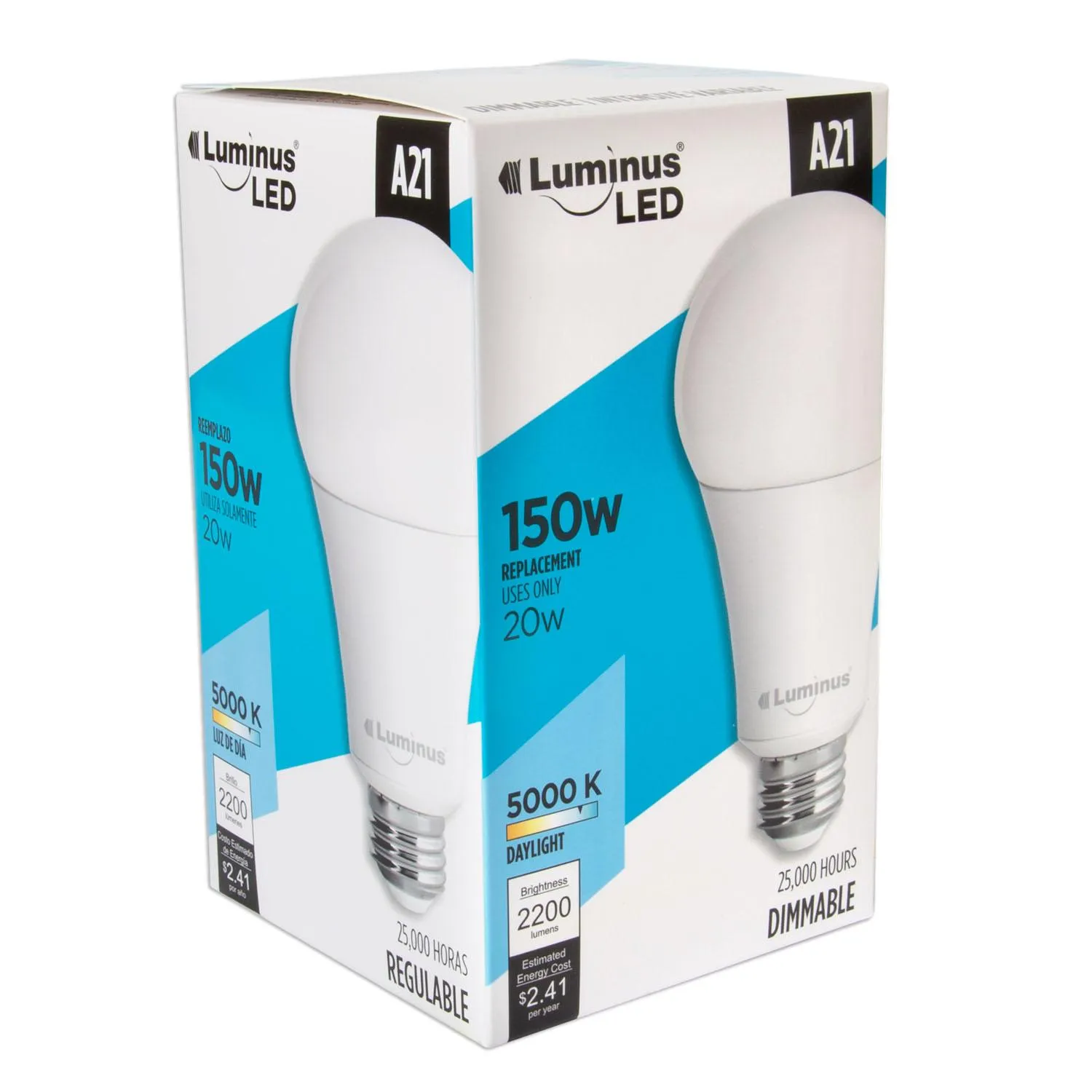 Luminus LED 20 Watt A21 5000K Bulb