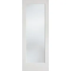 MDF 1 Lite Lami 32" x 80" Glass Door Shaker