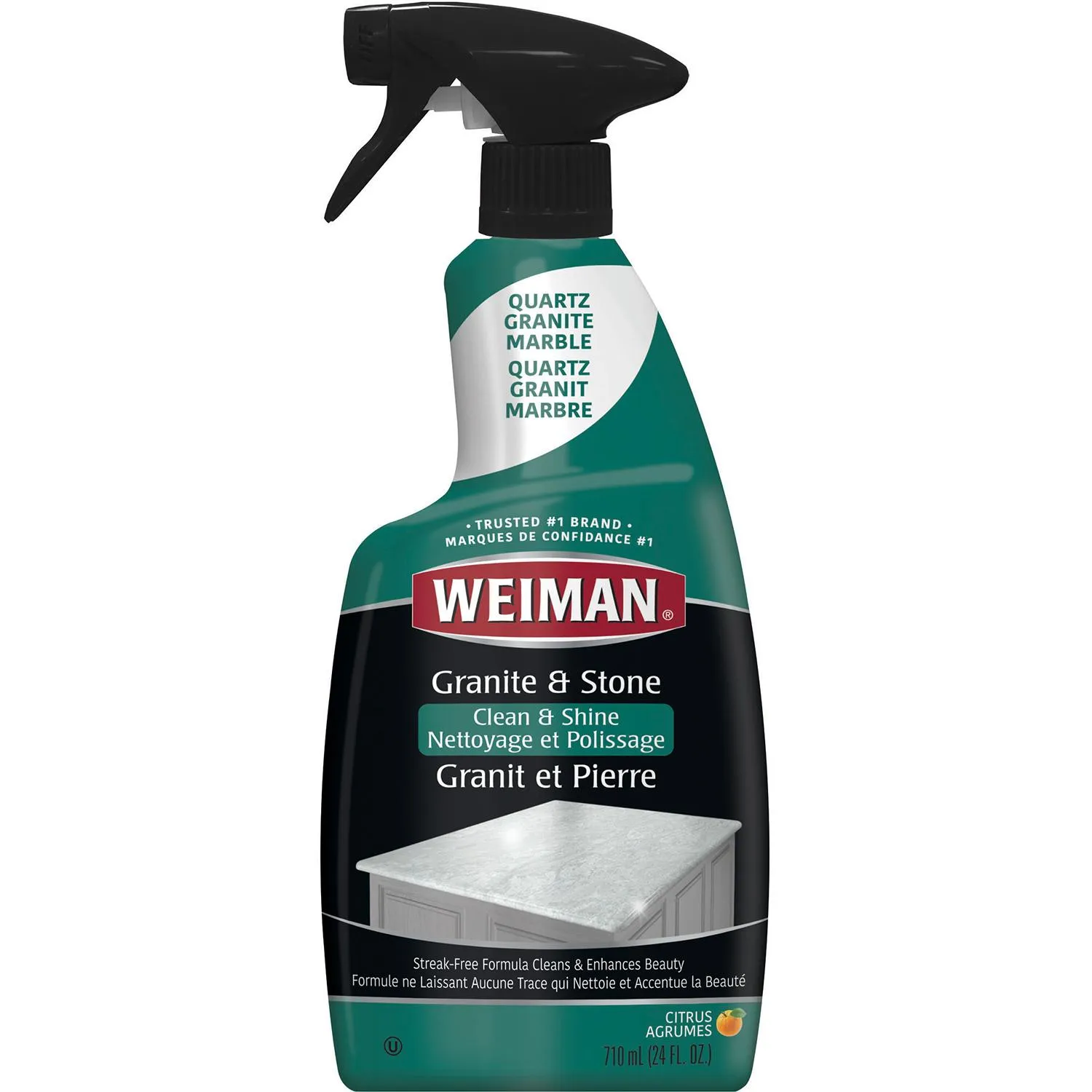 Nettoyant et poli pour granit et pierre 710 ml