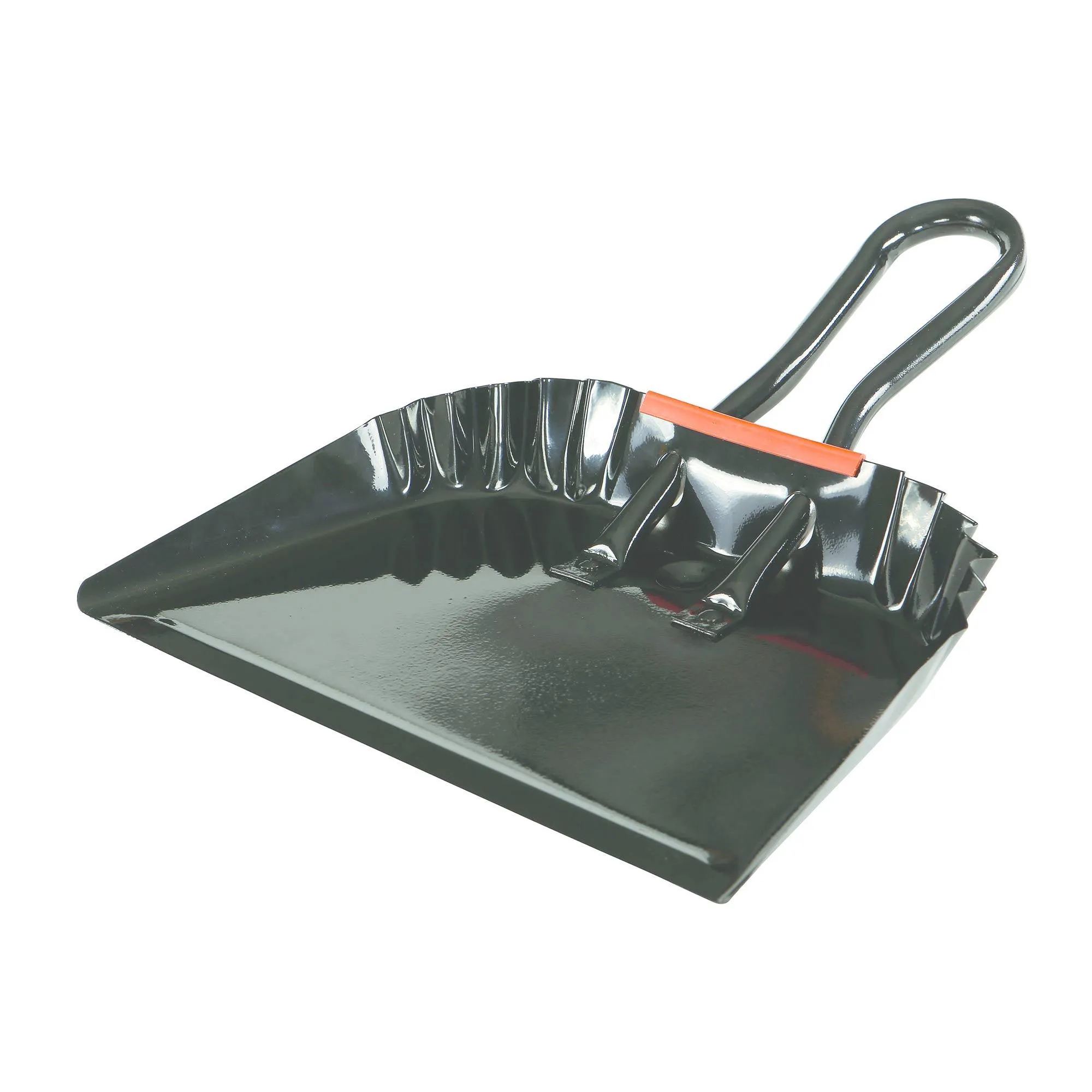 Porte-poussière en métal 12 po, noir