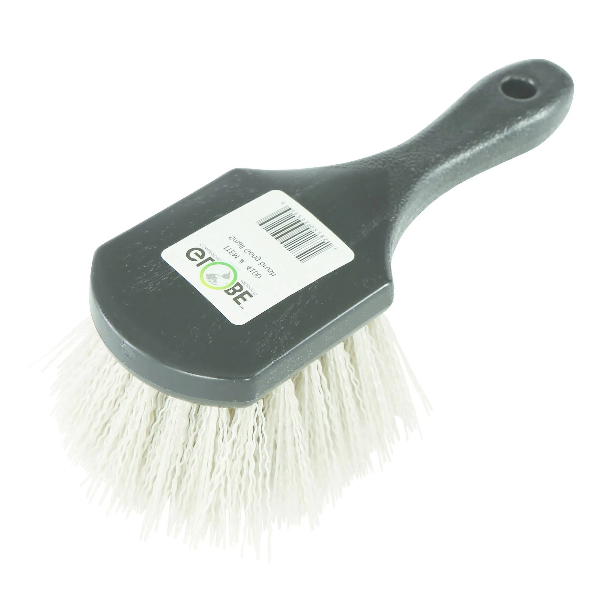 Brosse tout usage manche court, fibre rude