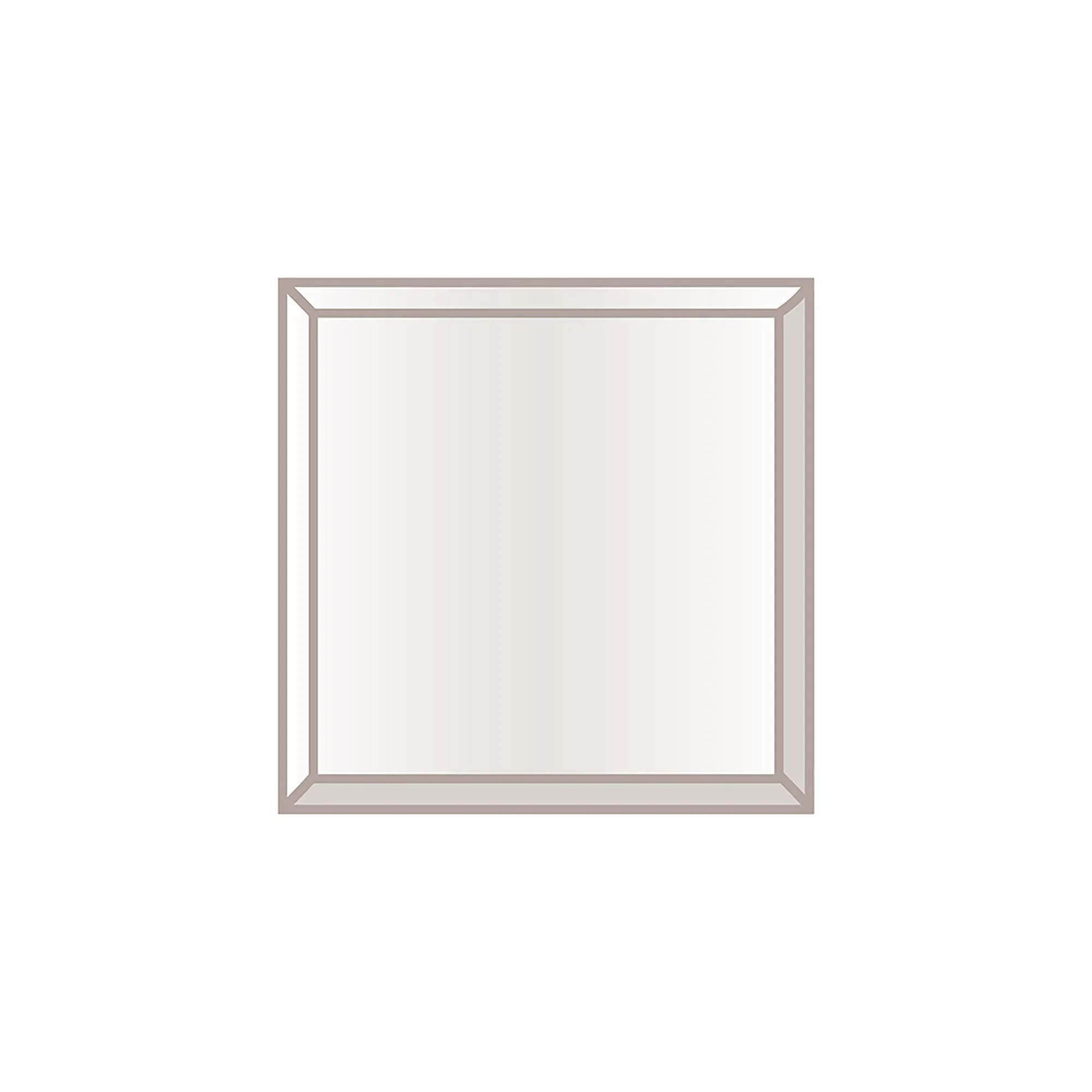 1.1/8" x 3.3/8" x 3.3/8" Primed MDF Corner Block