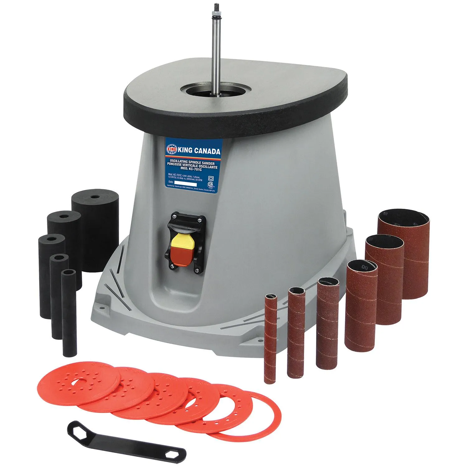 King Canada Oscillating Spindle Sander - Kent.ca