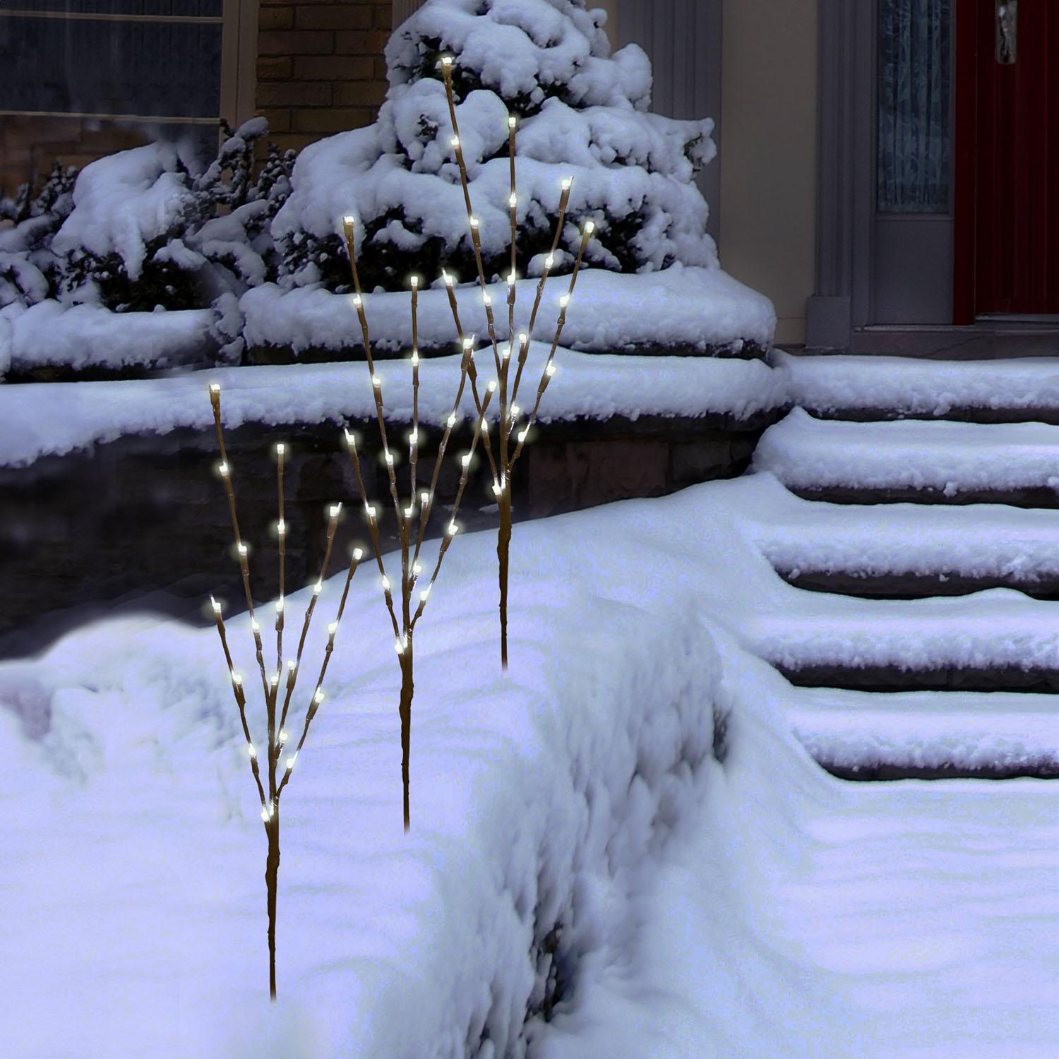 Twinkle LED Lawn Stake- 3/Pack
