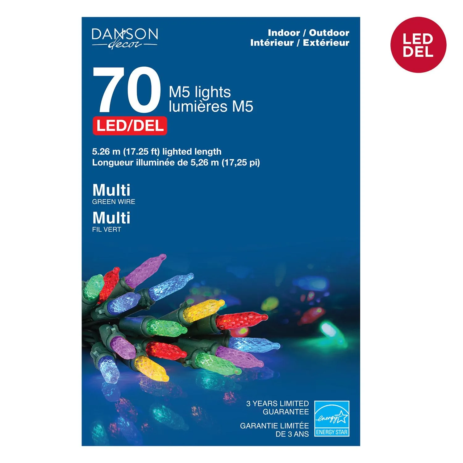 70 LED M5 Outdoor Lightset