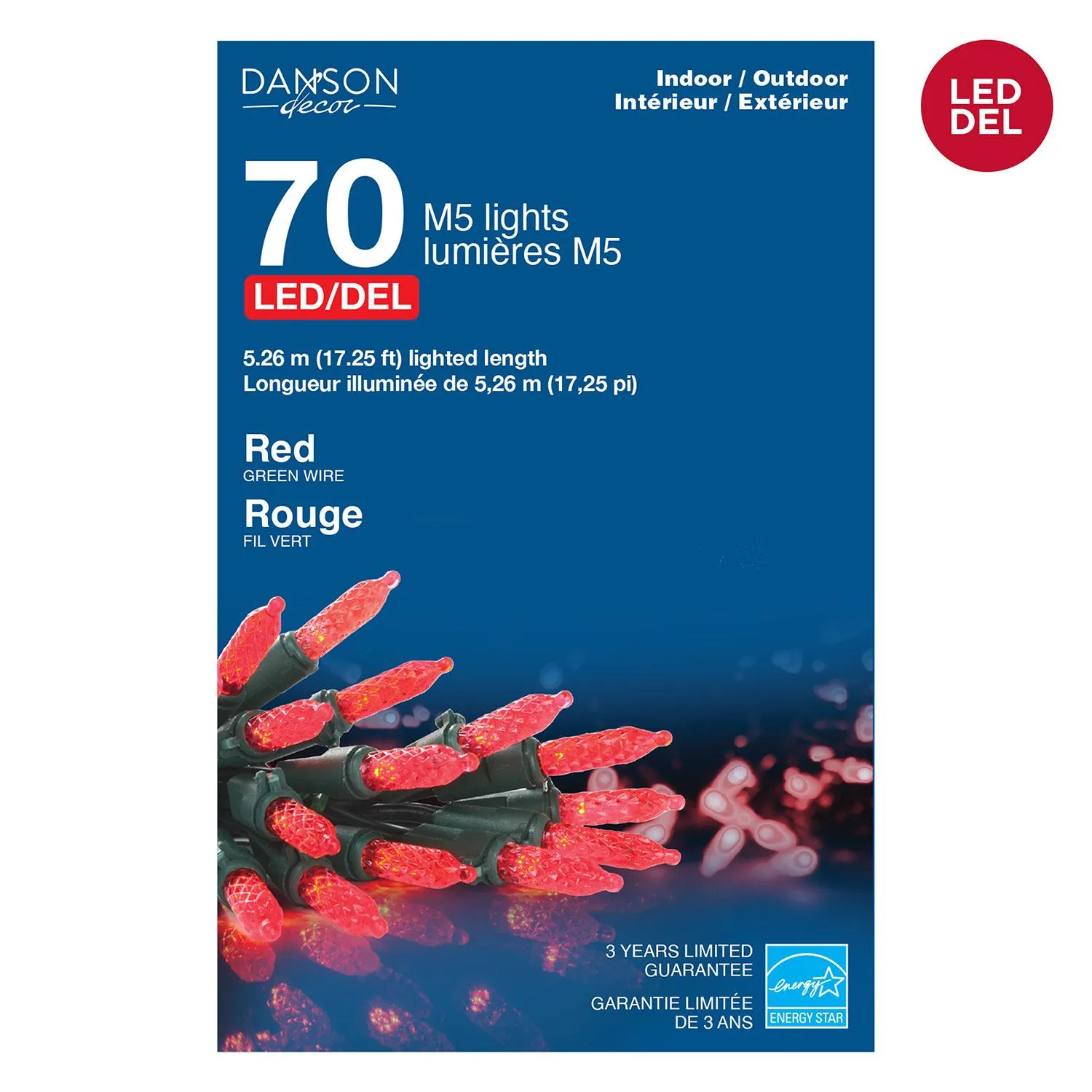 70 LED M5 Outdoor Lightset