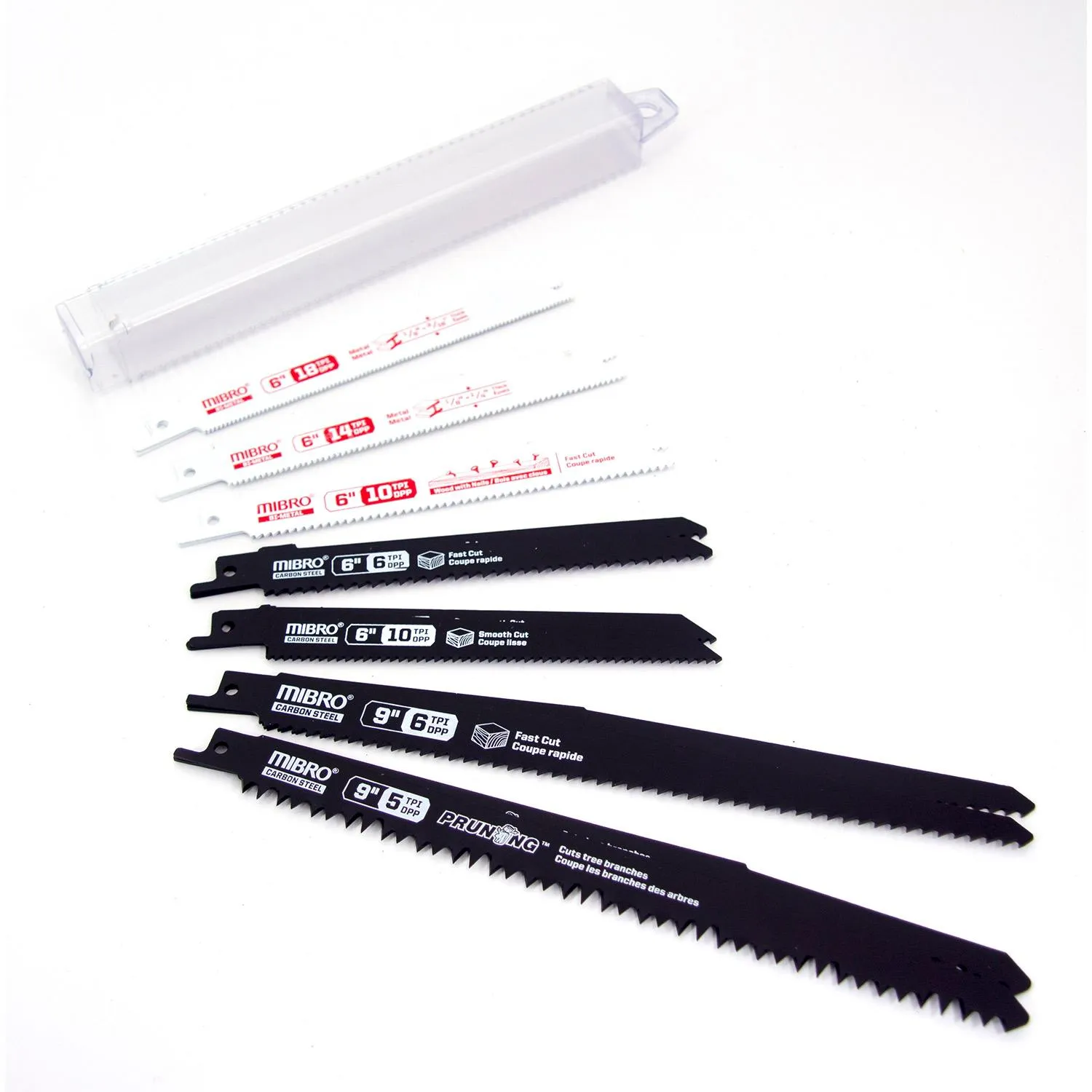 14 Piece 6"/9" HCS/Bi-Metal Reciprocating Blade Set