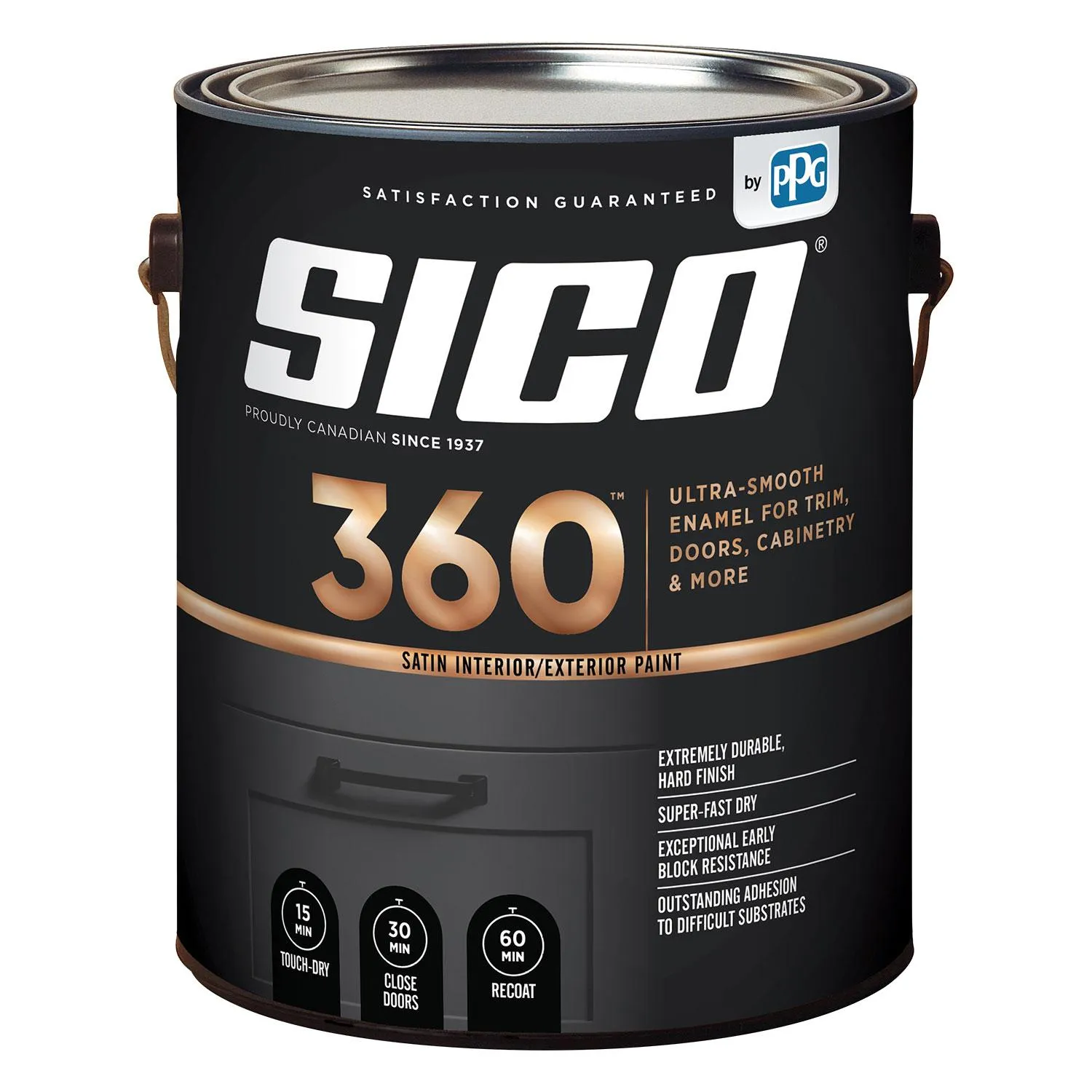 SICO 360 Satin Interior/Exterior-3.78L