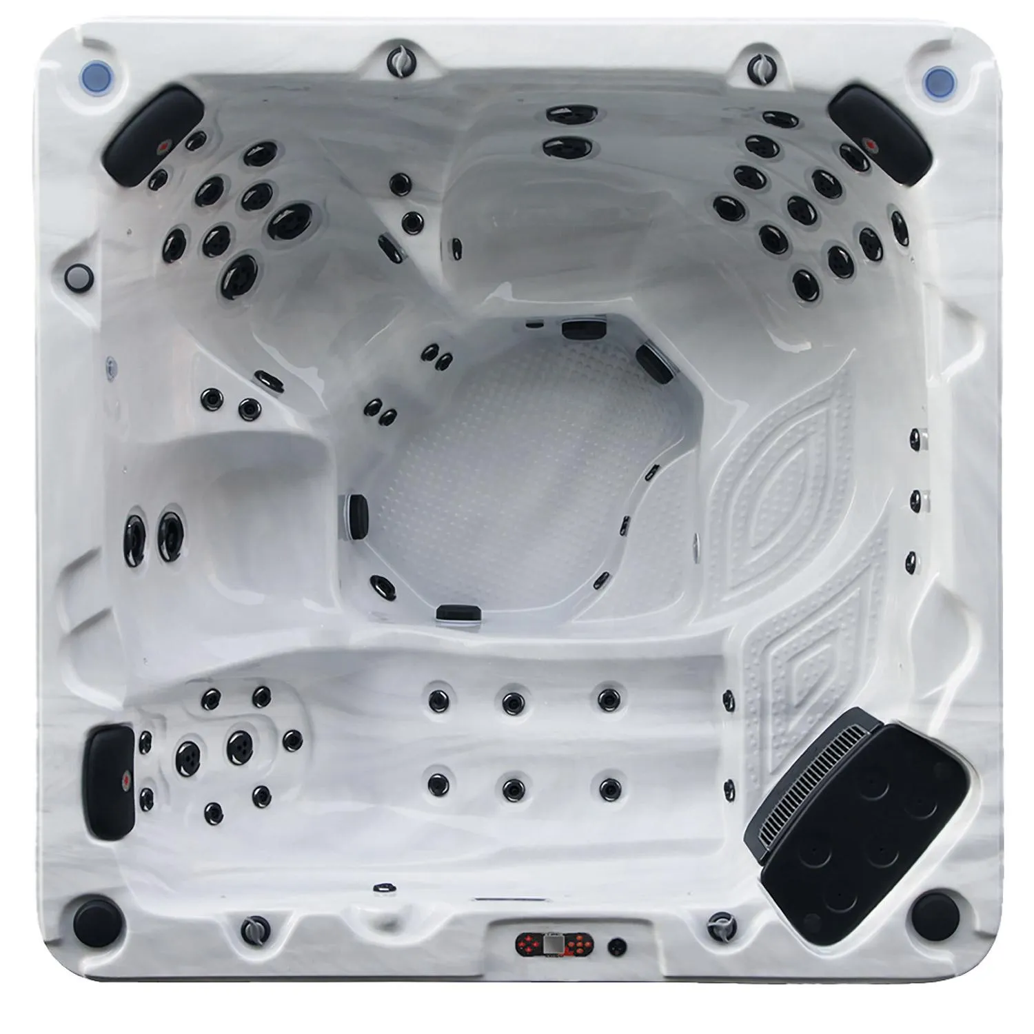 Niagara Falls 7-Person 60-Jet Hot Tub