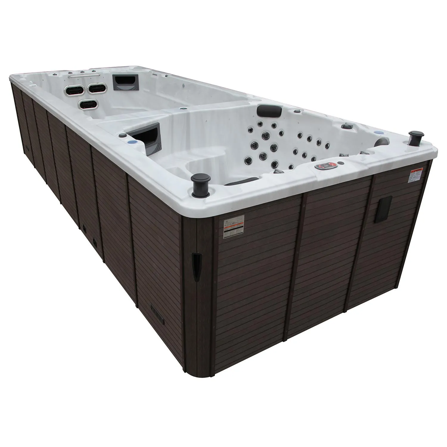 St. Lawrence 20ft 17-Person 73-Jet Swim Spa