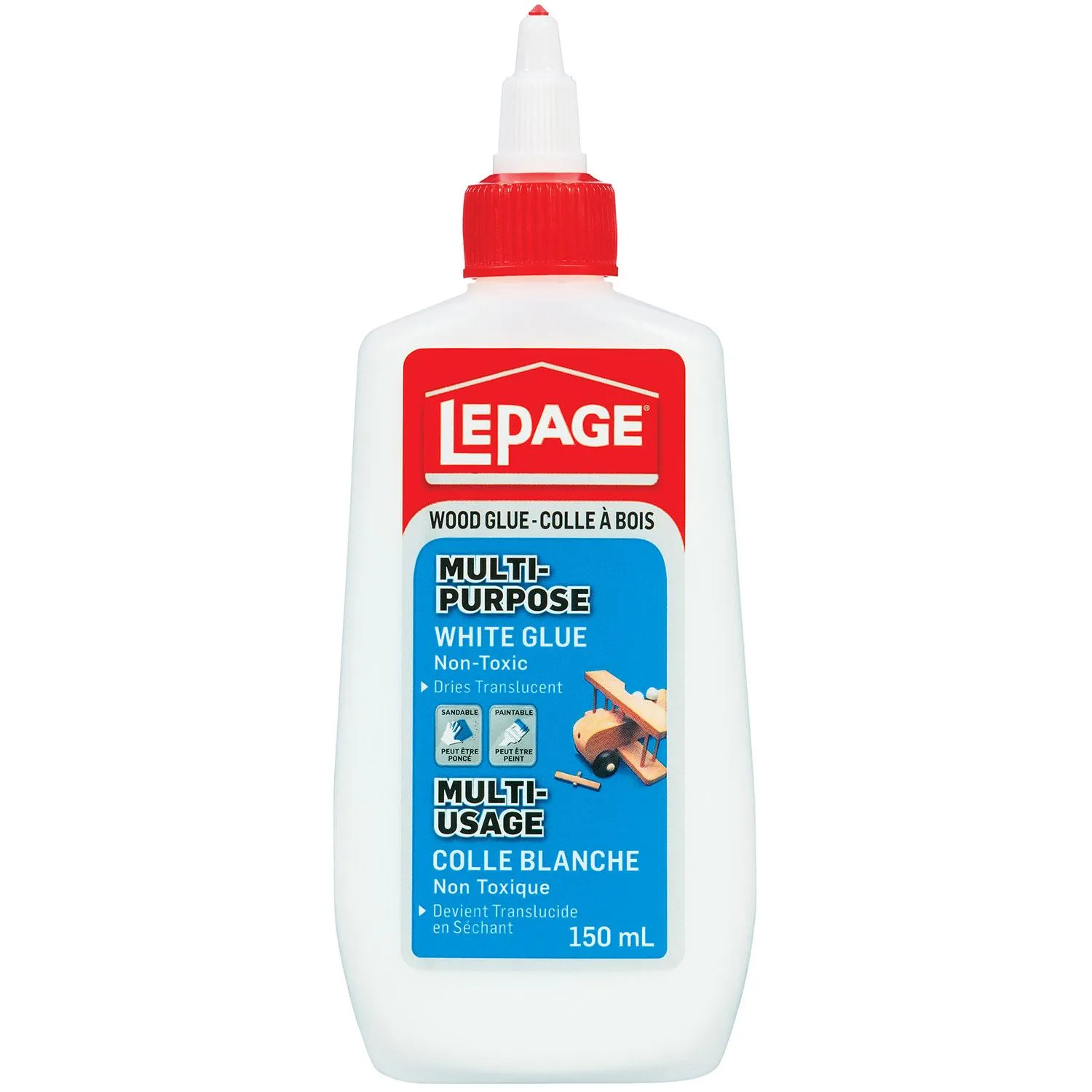 Colle blanche multi-usage LePage 150ml