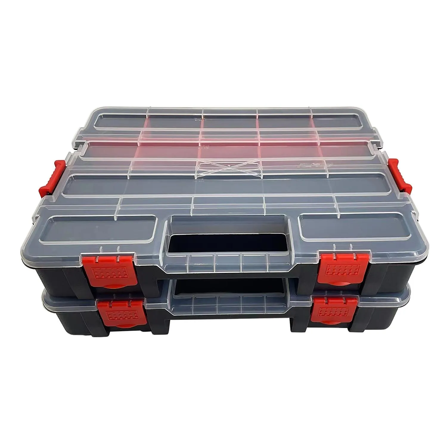 Clear Lid Storage Container with Interlock Set 2-Piece
