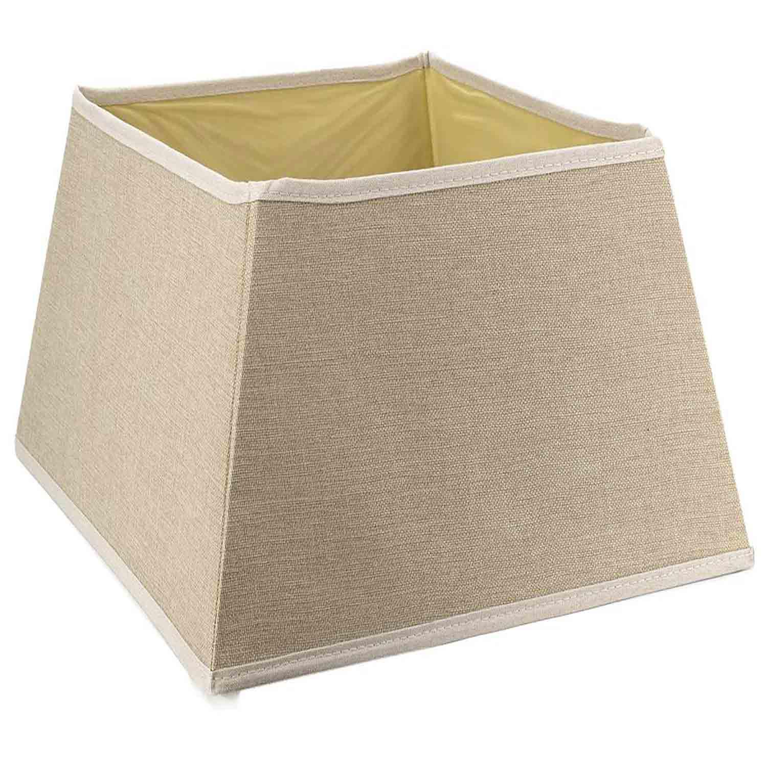 Tree Skirt Square Burlap 19"