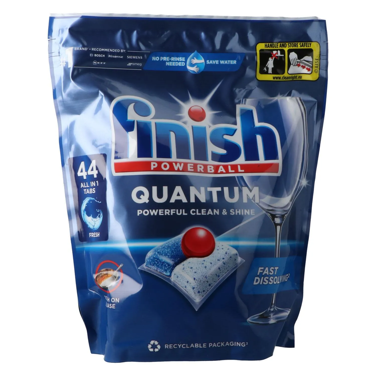 Pastilles pour lave-vaisselle Finish Quantum