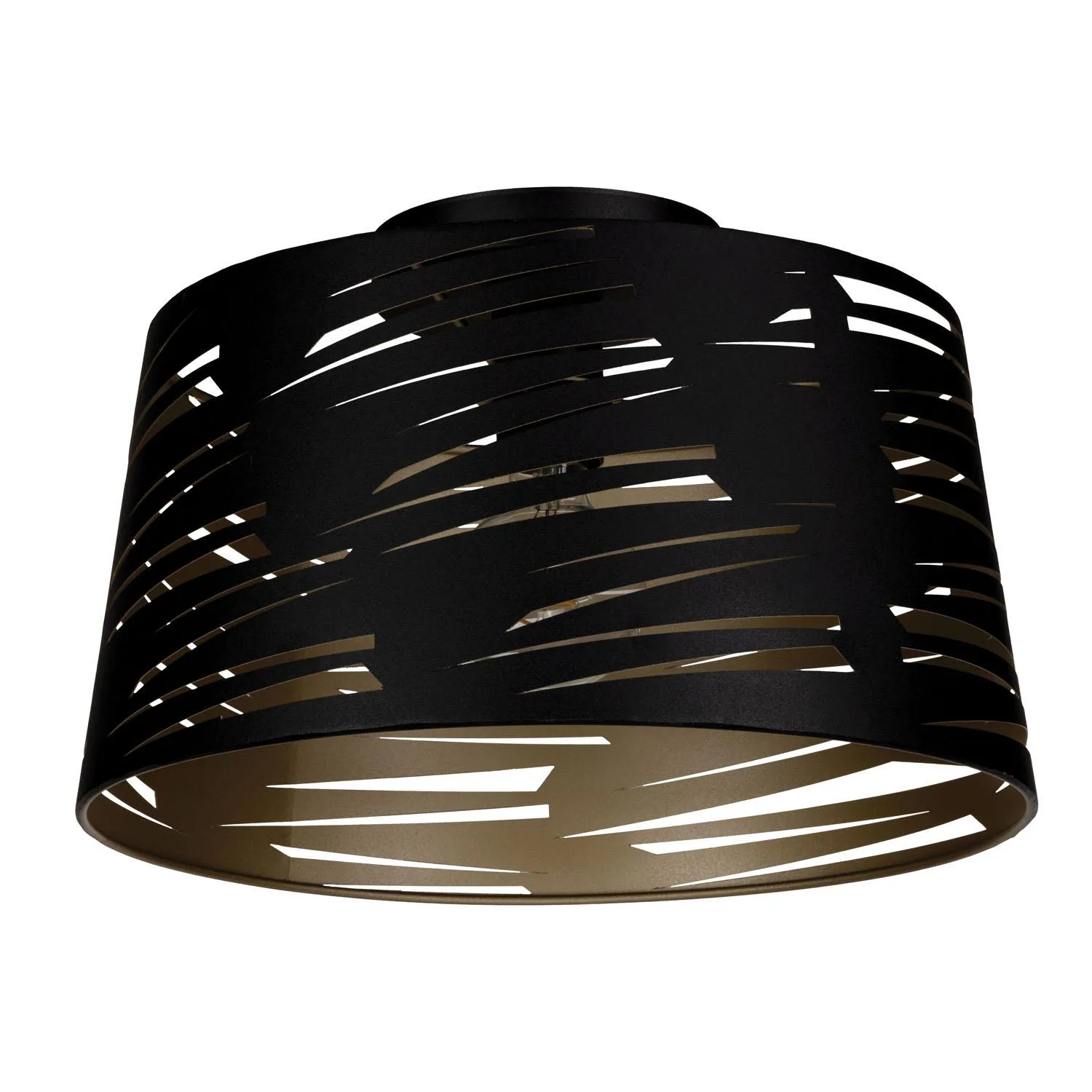 Ceiling Light - Black-Gold Finish