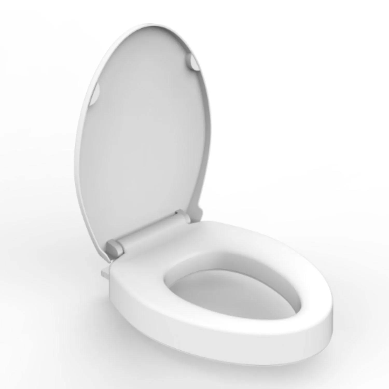 Raised Toilet Seat Slow Close