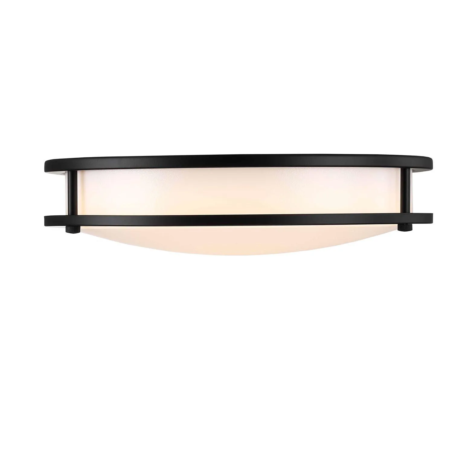 13" LED Ceiling Light with Black Finish
