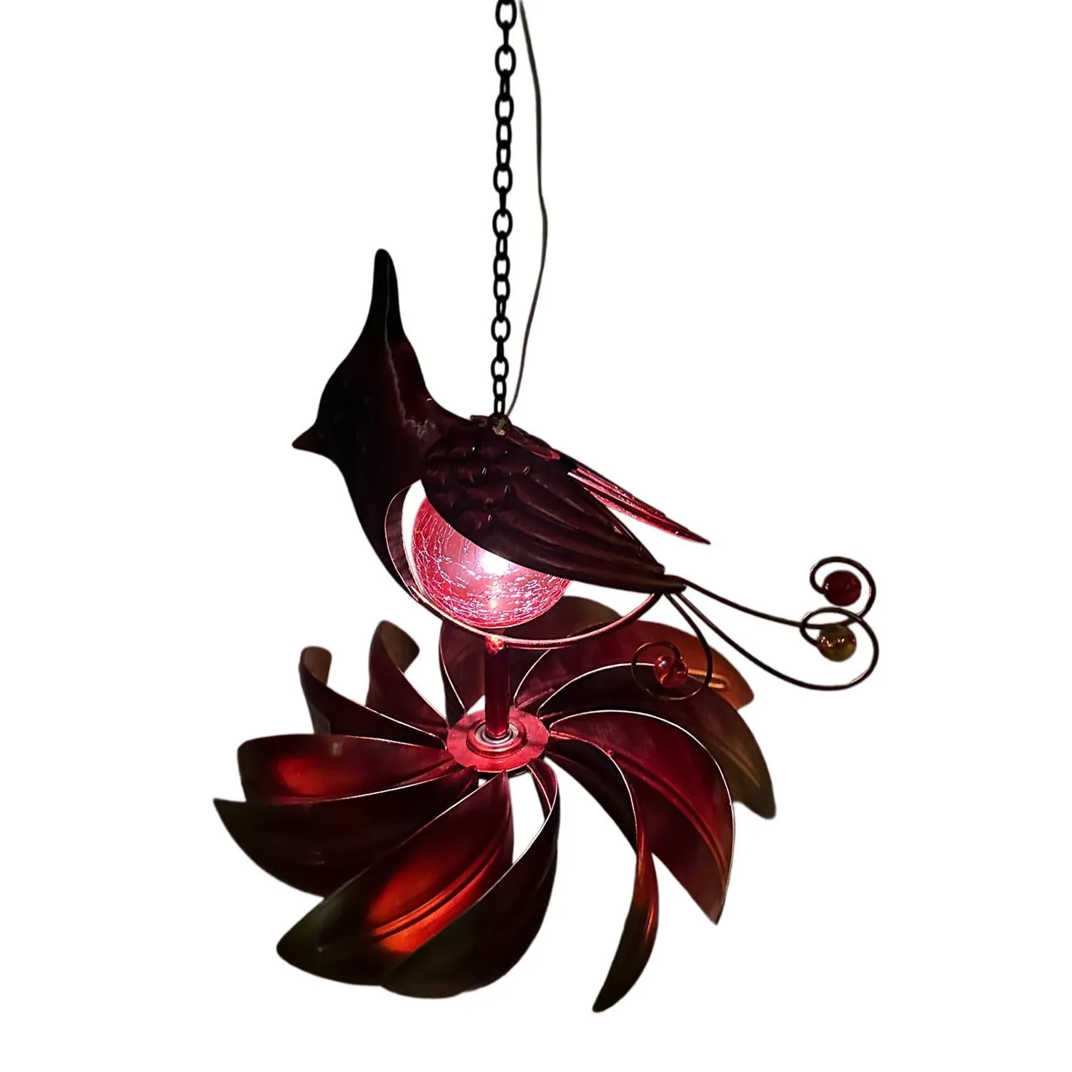 Birds Spinner Hanging with Light