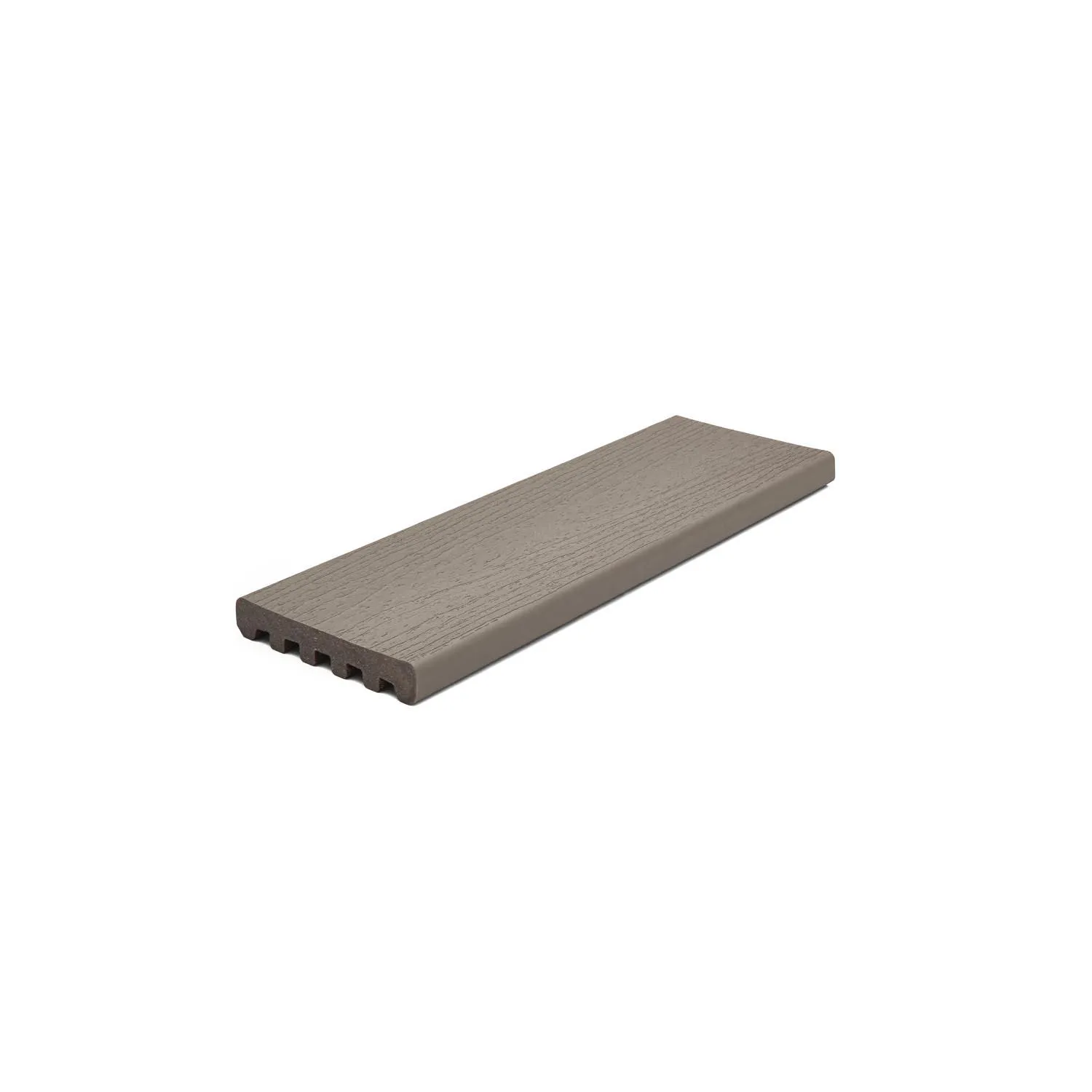 Trex Basics 12' Grooved Composite Decking Pebble Beach