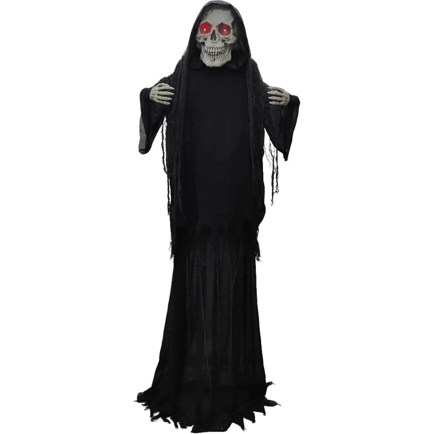 8.5' Animated Growing Reaper Battery Operated