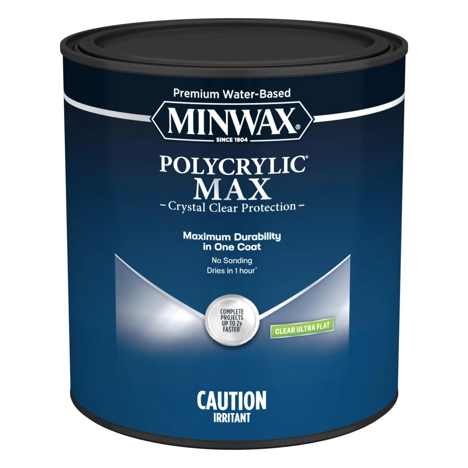 Minwax Polycrylic Max Protection Flat Clear 946 mL
