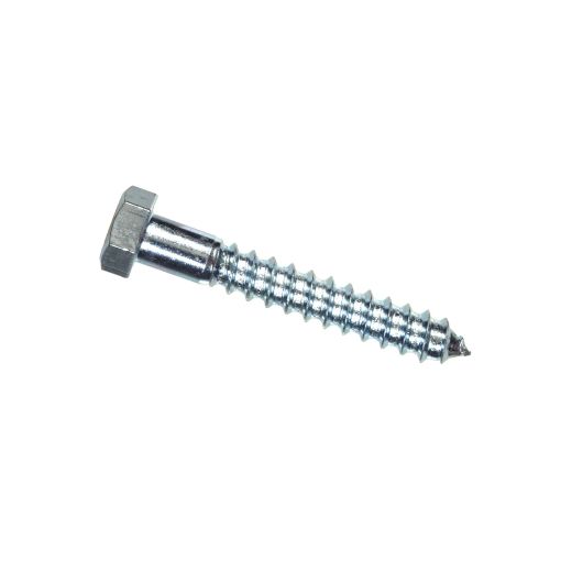 1/2" x 3-1/2" Zinc Plated Hex Lag Screw