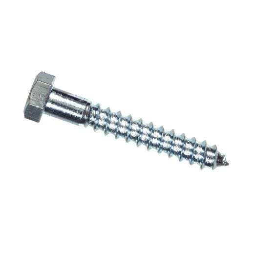 1/2" x 10" Zinc Plated Hex Lag Screw