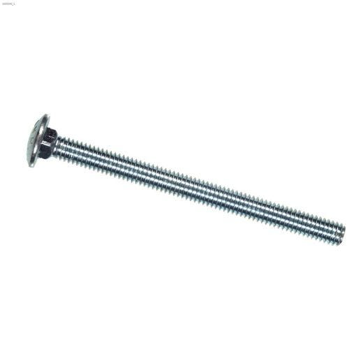 1/4" x 2-1/2" Zinc Plated Carriage Bolt
