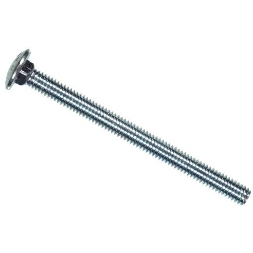 5/16" x 1-1/2" Zinc Plated Carriage Bolt