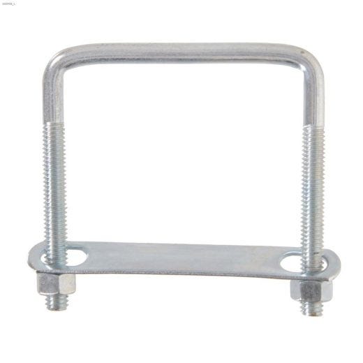 3/8" x 5" Zinc Plated Square U-Bolt