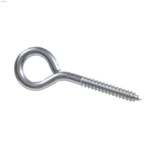 1/2" x 5-1/2" Zinc Plated Lag Thread Eye Screw-1/Pack