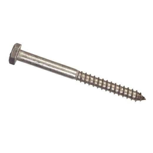 1/4" x 2" Hex Lag Screw-4/Pack