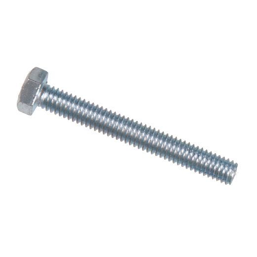 3/8-16 x 5" Zinc Plated Hex Tap Bolt-2/Pack