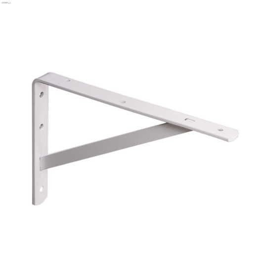 550 mm x 361 mm White Cold Rolled Steel Ultimate L-Bracket