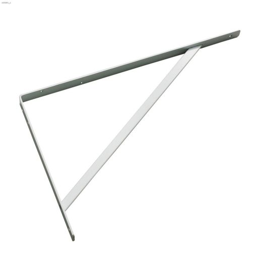 550 mm x 361 mm White Cold Rolled Steel Ultimate L-Bracket
