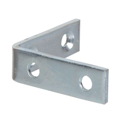 3/4" x 1/2" Zinc Plated Corner Brace