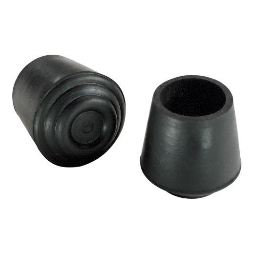 3/4" Black Plastic Anti-Skid Leg Tip